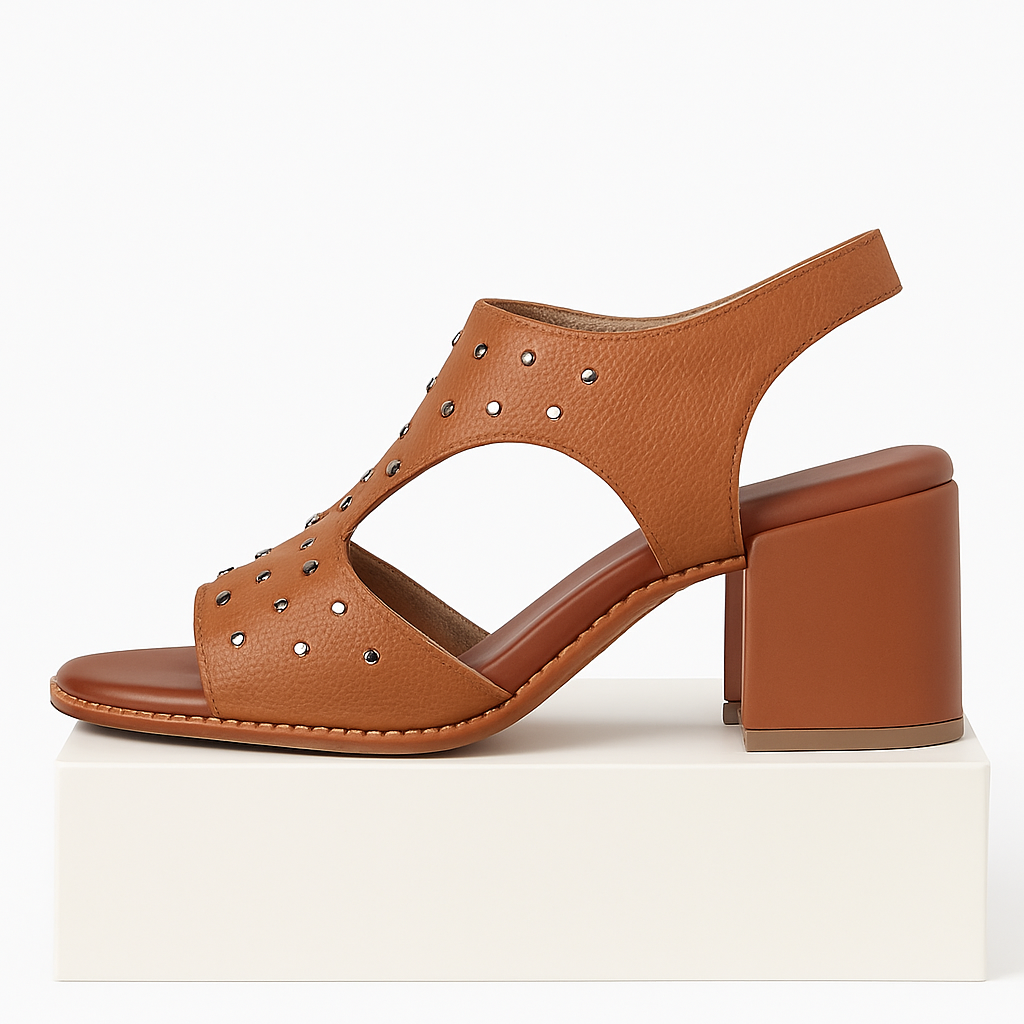 Sandália Caramel Studded - TS&CO