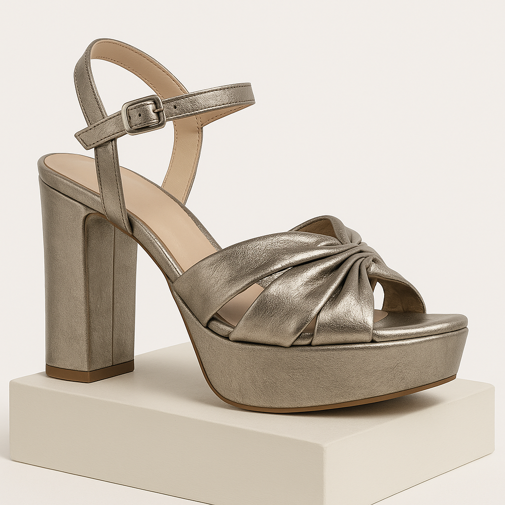 Sandalia Plataforma Tissue - TS&CO