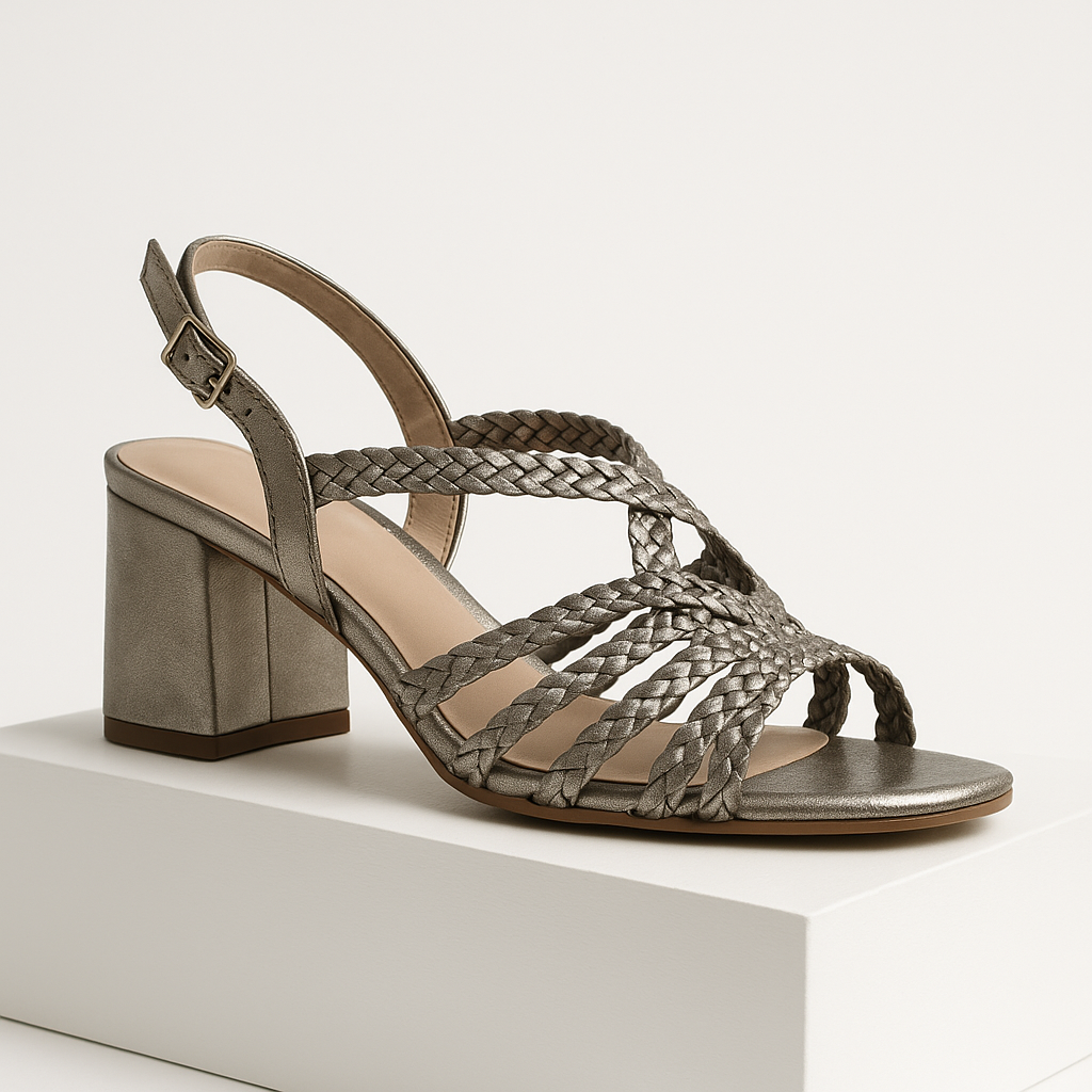Sandalia Silver Tresse - TS&CO