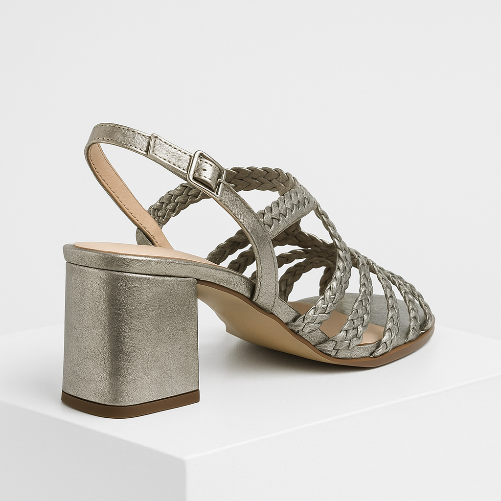 Sandalia Silver Tresse - TS&CO