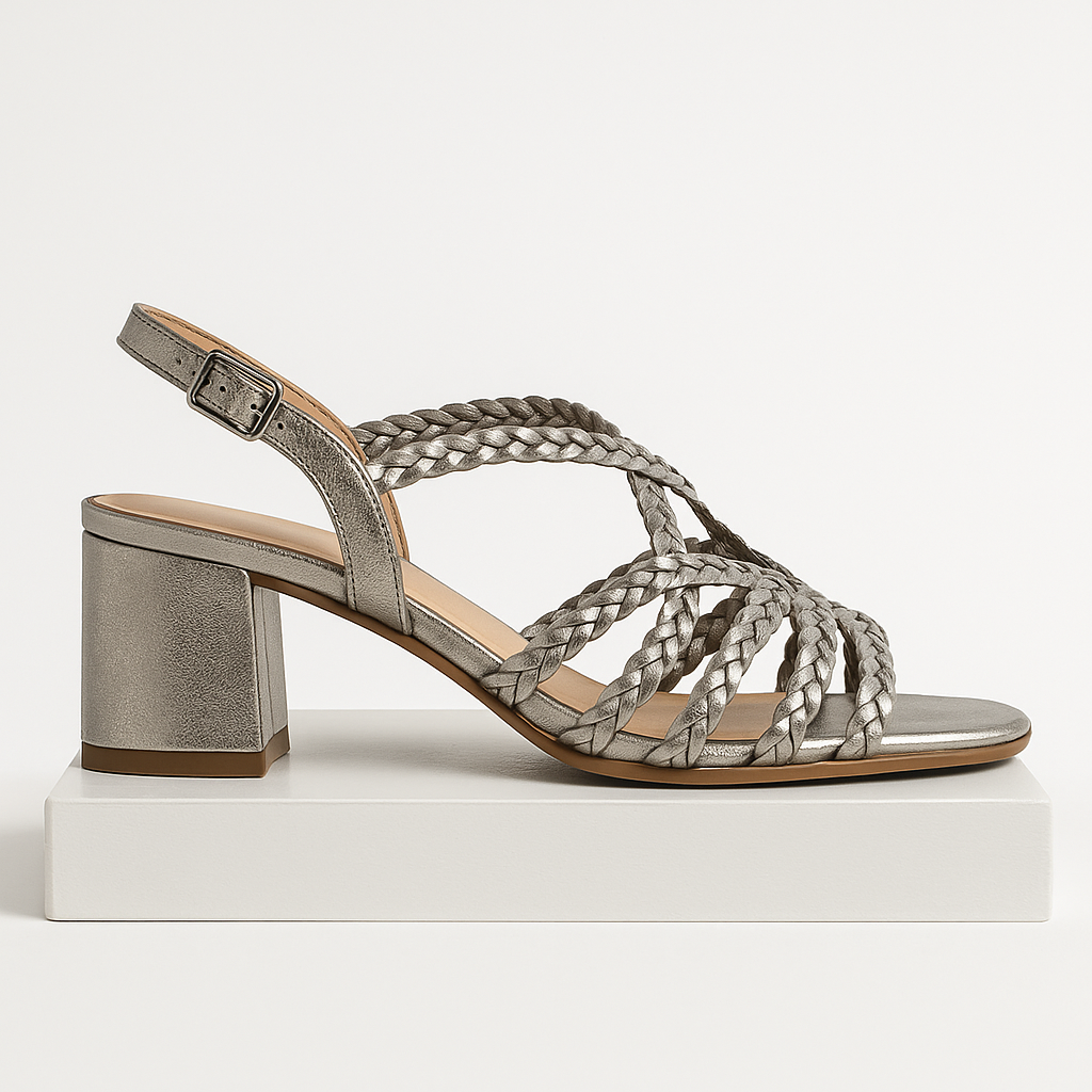 Sandalia Silver Tresse - TS&CO