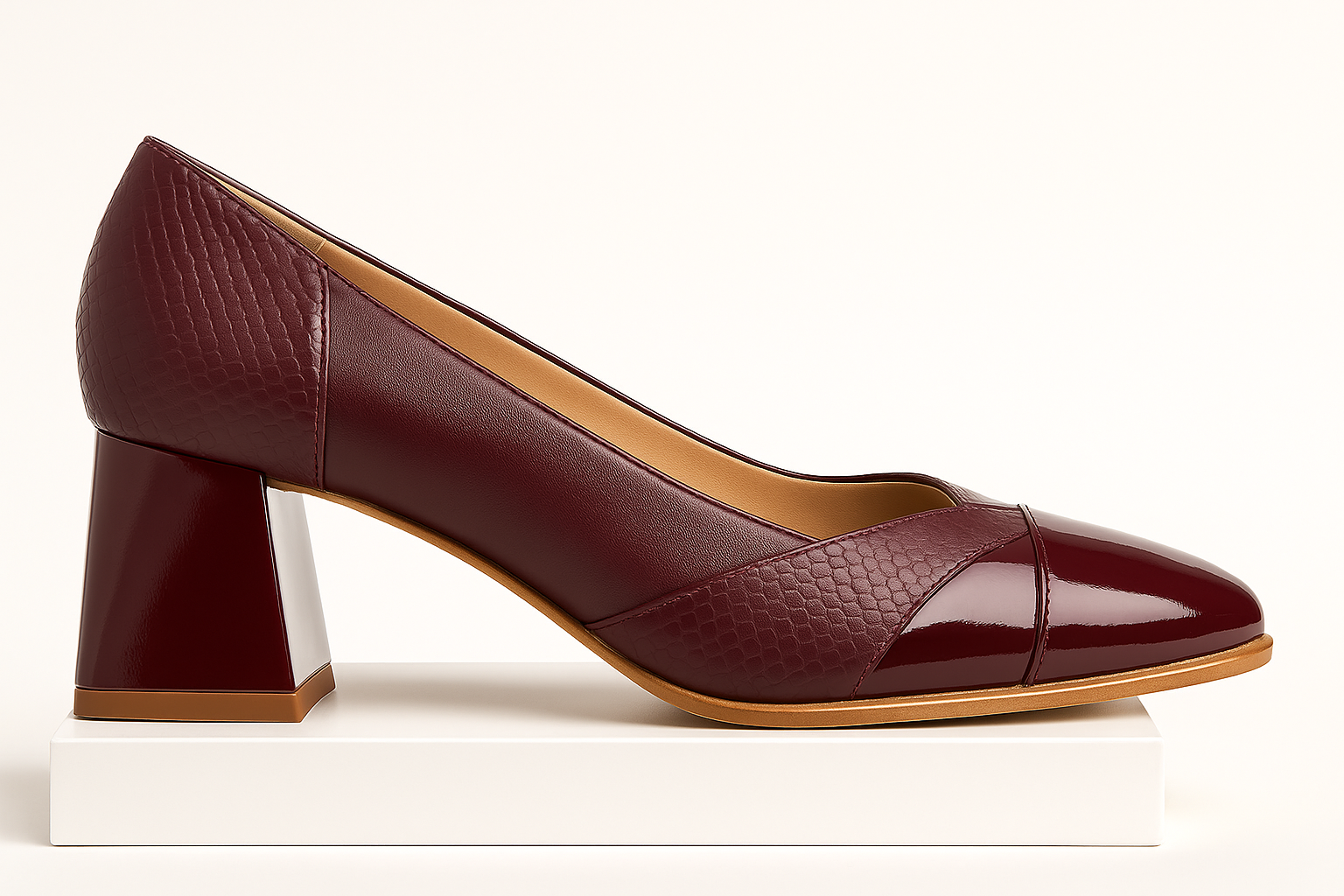 Scarpin Malbec Snake - TS&CO