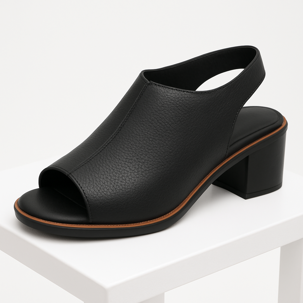 Sandalia Black Leather - TS&CO