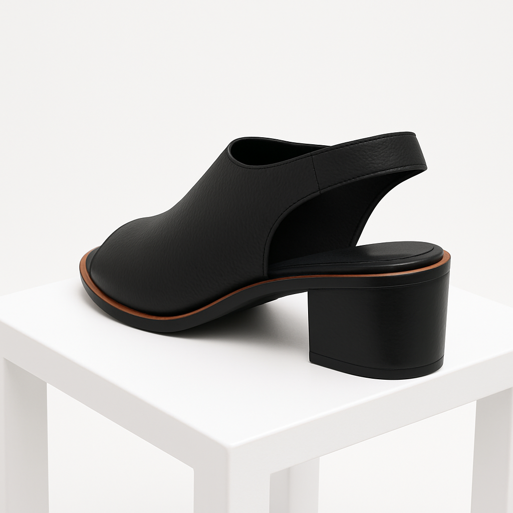 Sandalia Black Leather - TS&CO