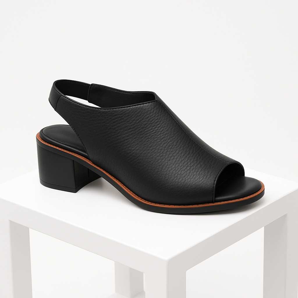 Sandalia Black Leather - TS&CO