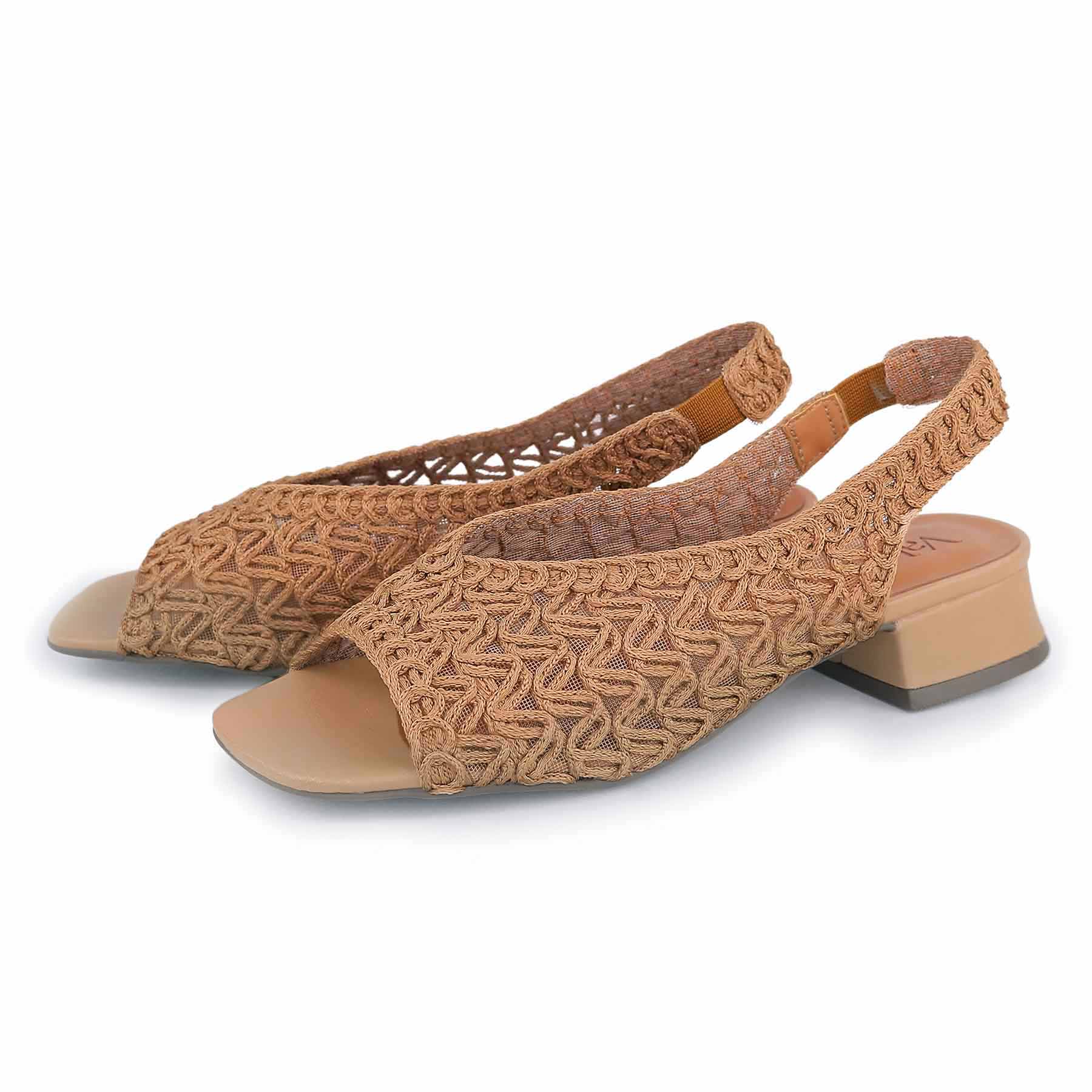 Sandalia Tramada Nude - TS&CO