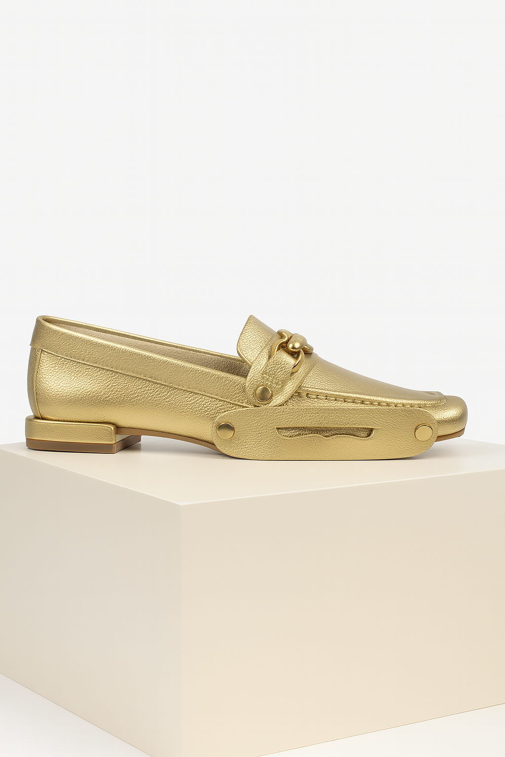 Mocassim Loafer Ouro Light - TS&CO