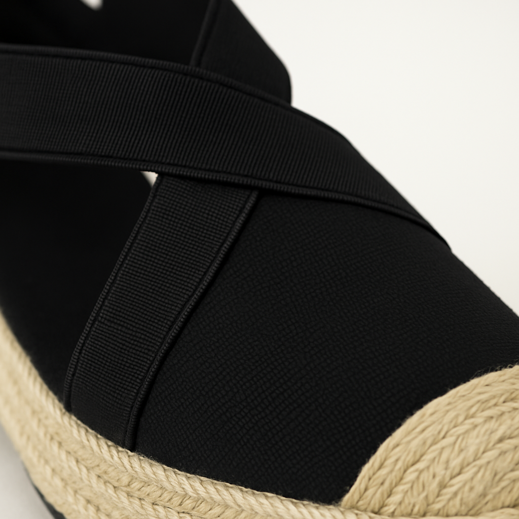 Espadrille Casual Chic - Black - TS&CO