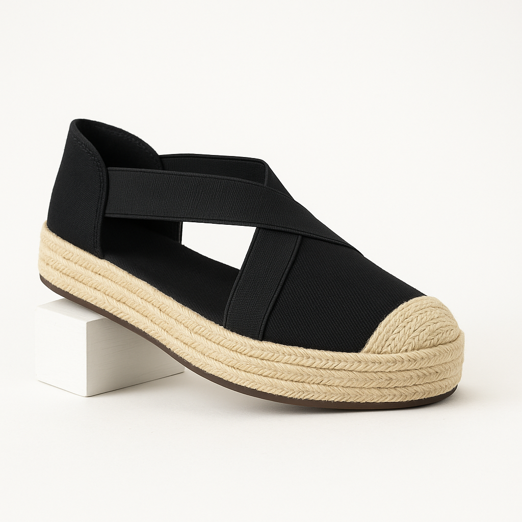 Espadrille Casual Chic - Black - TS&CO