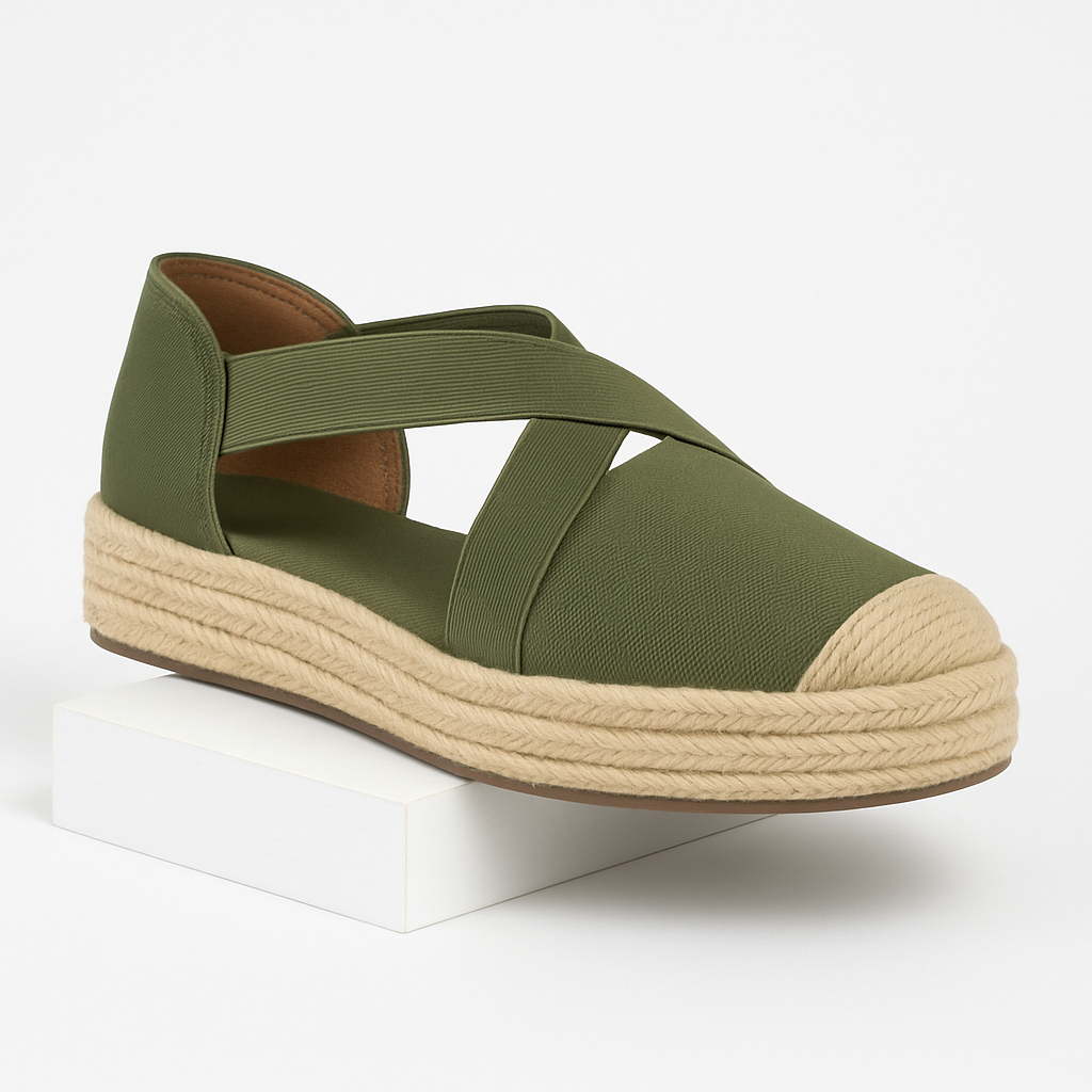 Espadrille Casual Chic - Green Army - TS&CO