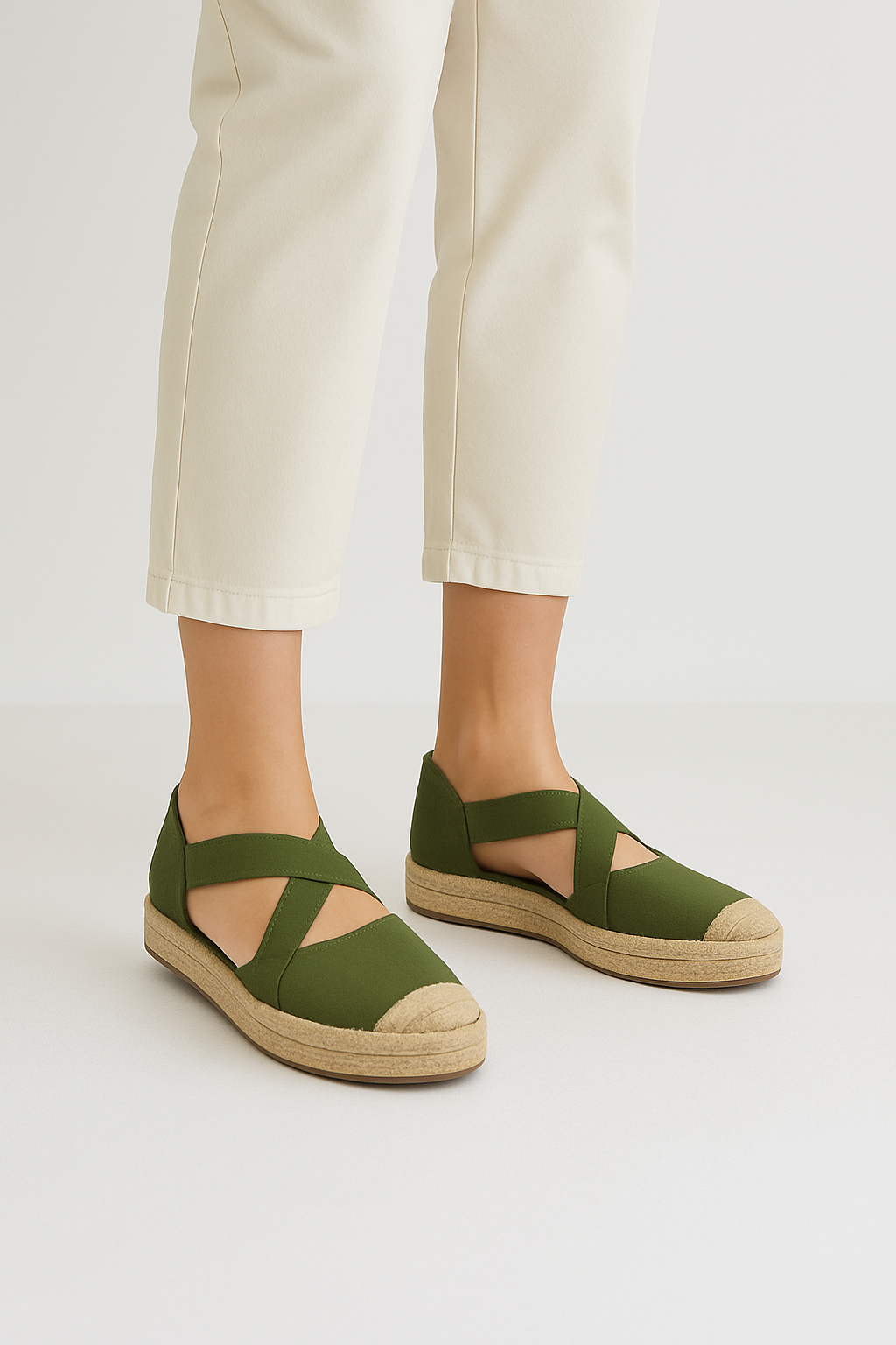 Espadrille Casual Chic - Green Army - TS&CO