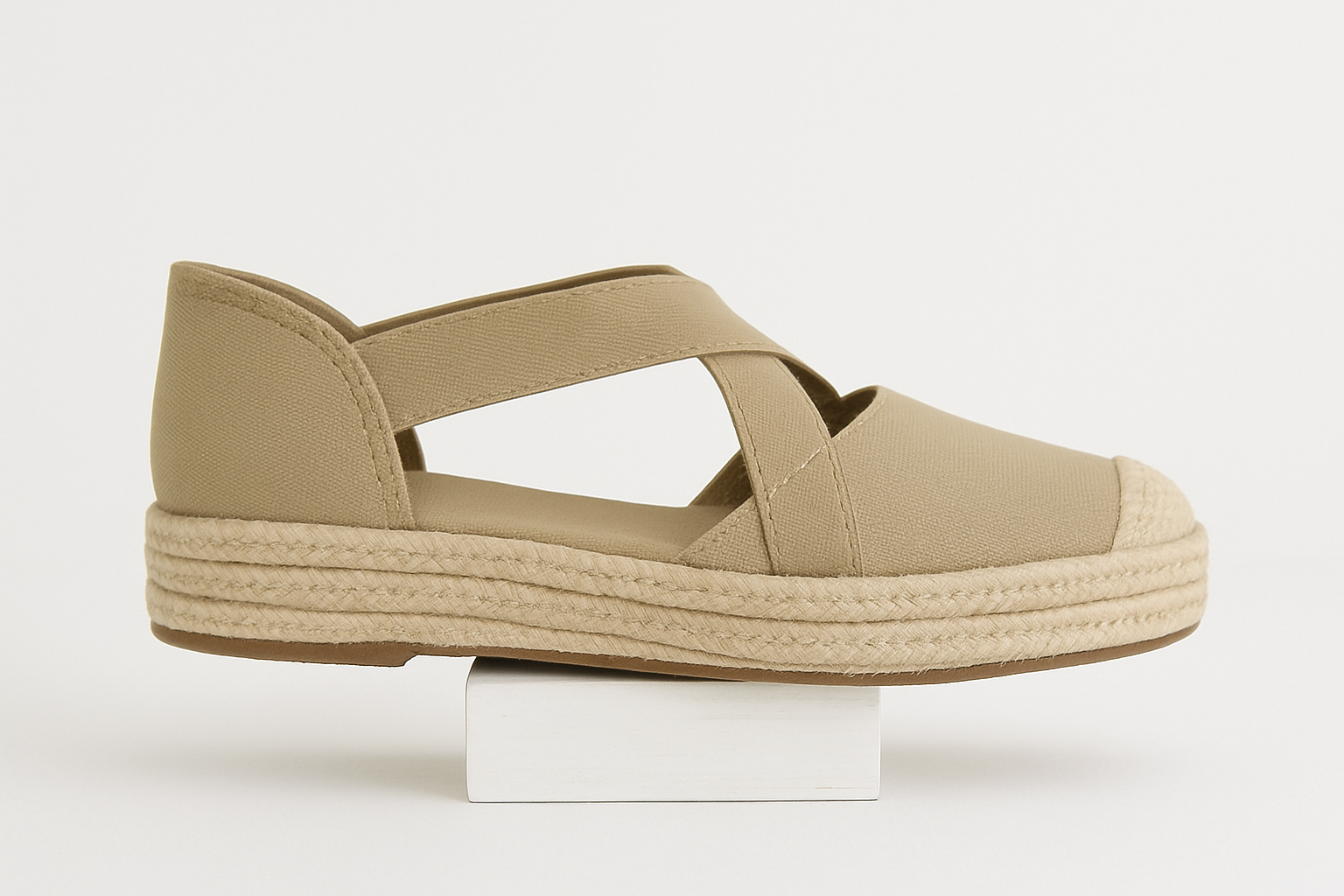 Espadrille Casual Chic - Caqui - TS&CO